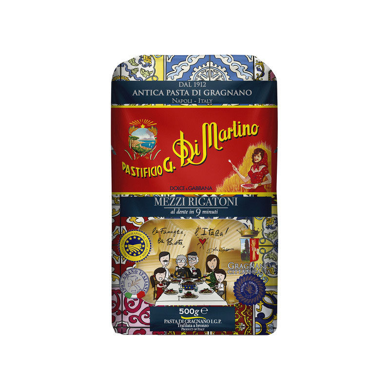 PASTA MEZZI RIGATONI IGP GRAGN. 500gr